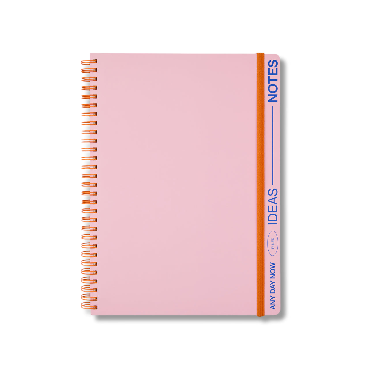 Any Day Now Blush Spiral Notebook B5 – Milligram