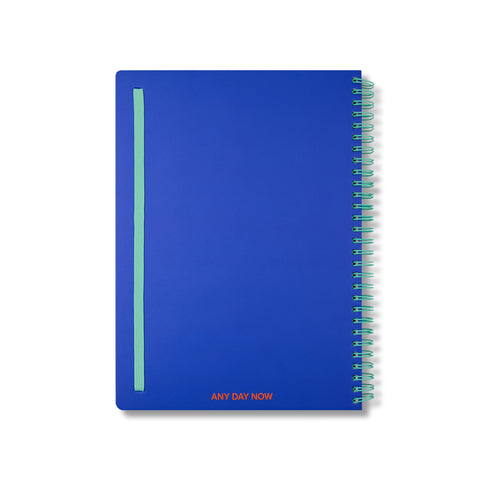 Indigo Spiral Notebook Ruled B5