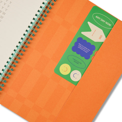 Indigo Spiral Notebook Ruled B5