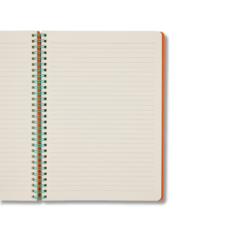 Indigo Spiral Notebook Ruled B5