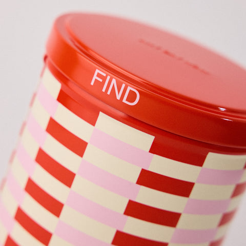 Storage Tin Pink