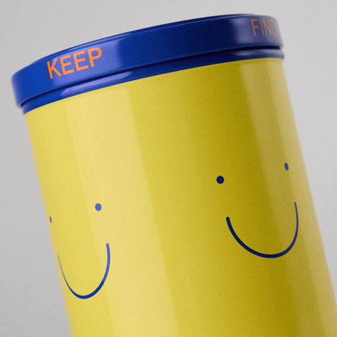 Storage Tin Smiley