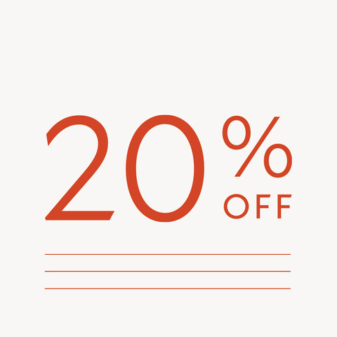 20% off