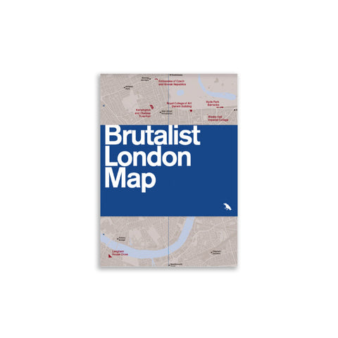 Brutalist London Map