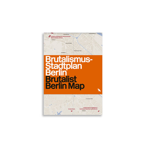 Brutalist Berlin Map