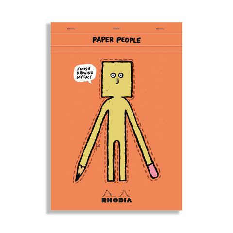 Paper People' No. 18 Top Stapled Notepad A4