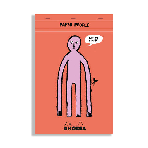 Paper People' No. 19 Top Stapled Notepad A4+