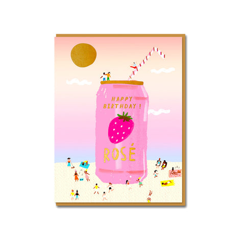 Rose On The Beach Greeting Card