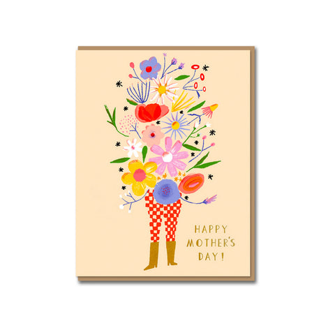 Flower Tower Mother's Day Card