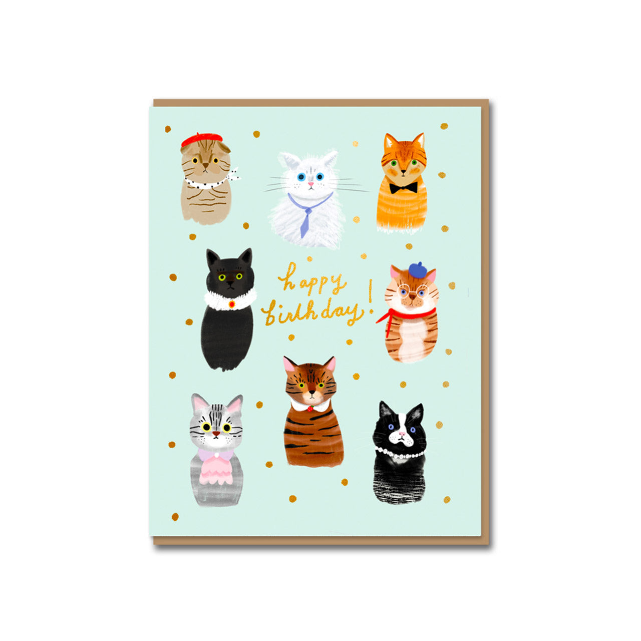 1973 Party Cats Birthday Card – Milligram