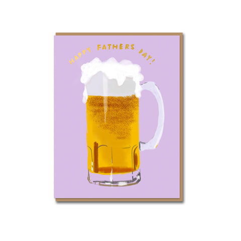 Beer Mug Father's Day Greeting Card