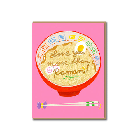 Ramen Love Greeting Card