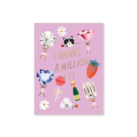 Fancy Schmancy Greeting Card