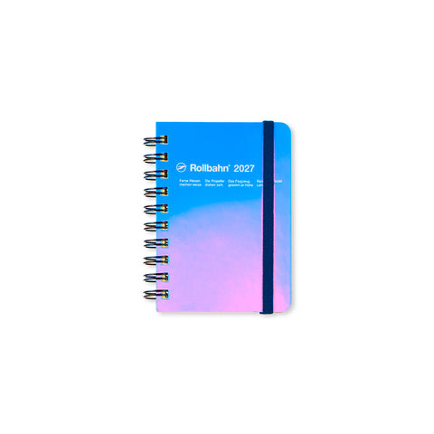 2027 Rollbahn Monthly Diary Mini Metalic Polarize