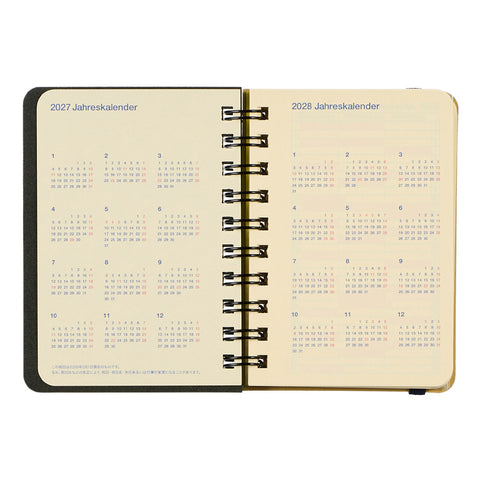 2027 Rollbahn Monthly Diary Mini Metallic Hologram