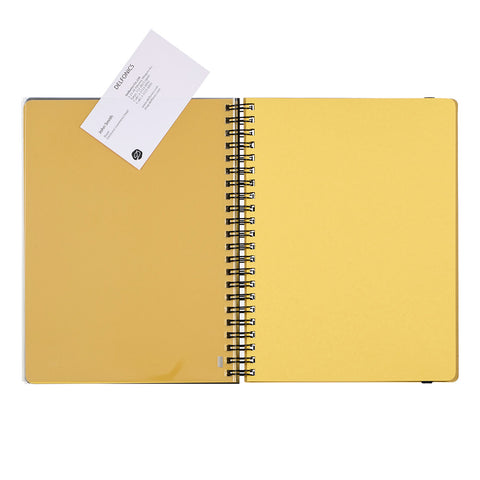 2027 Rollbahn Monthly Diary A5 Metallic Pearl White
