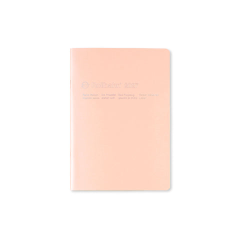 2027 Rollbahn Notebook Monthly Diary A5 Sheer Light Pink