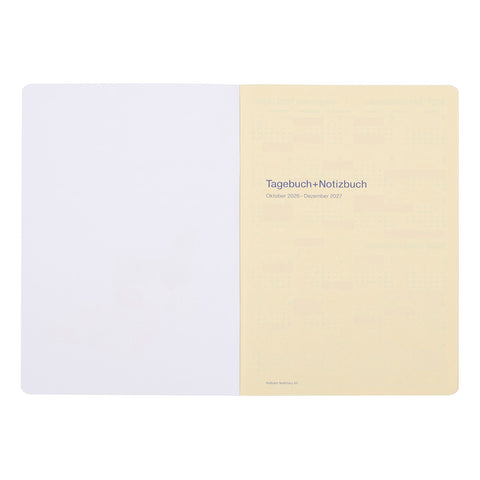 2027 Rollbahn Notebook Monthly Diary A5 Animal Cat