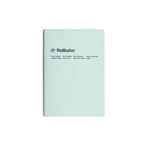 Rollbahn Slim A5 Notebook Light Blue