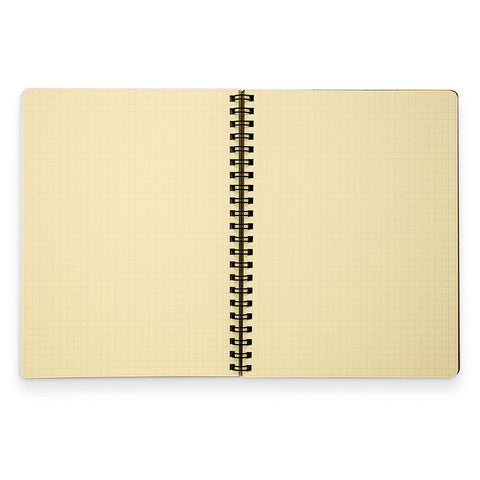 Rollbahn Large Spiral Notebook Greige