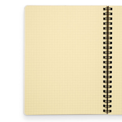 Rollbahn Large Spiral Notebook Greige