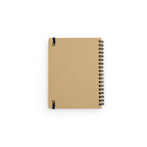 Rollbahn Large Spiral Notebook Greige