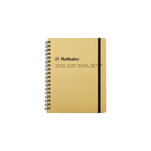 Rollbahn Large Spiral Notebook Precious Metals