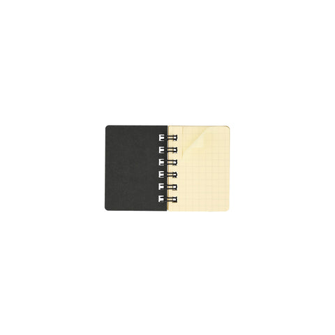 Rollbahn Micro Spiral Notebook Metallic