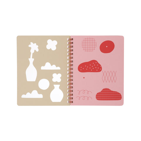 Marta Rollbahn Spiral Notebook Large