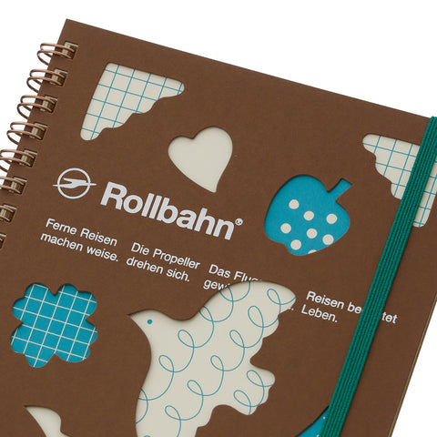 Marta Rollbahn Spiral Notebook Large