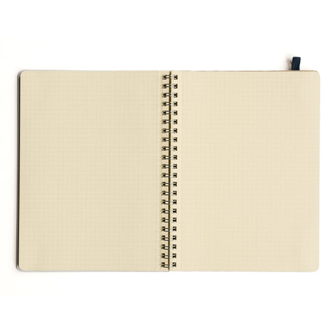 Rollbahn Large Spiral Notebook Black