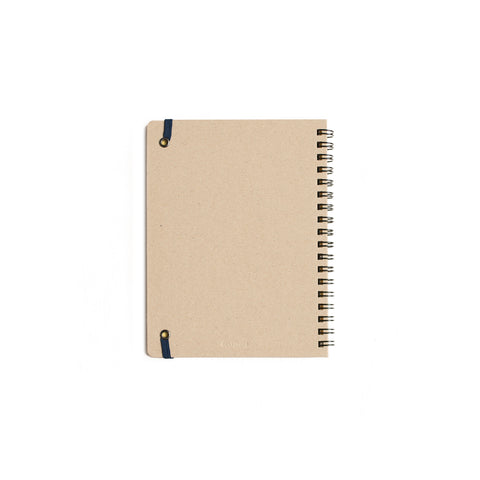 Rollbahn Large Spiral Notebook Black