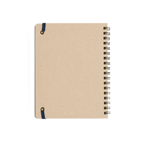 Rollbahn Large Spiral Notebook Light Pink