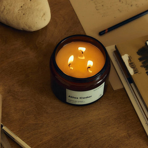 Atlas Cedar Soy Wax Candle 500ml
