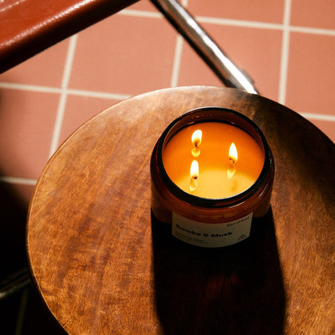 Smoke and Musk Soy Wax Candle 500ml