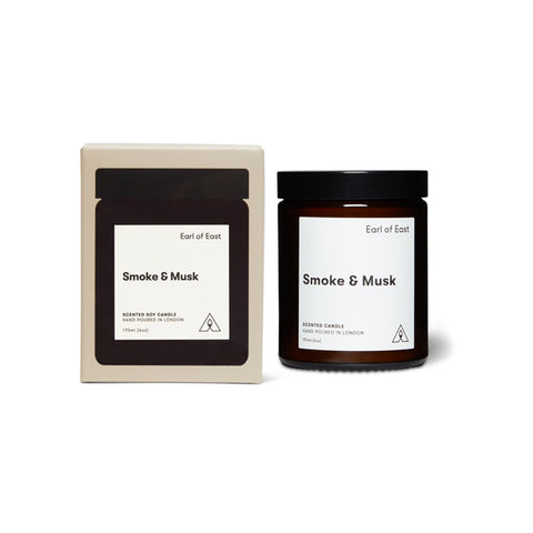 Smoke and Musk Soy Wax Candle 170ml