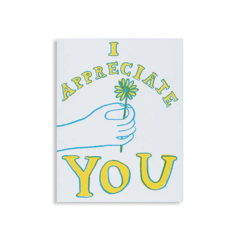 Appreciate You Greeting Card