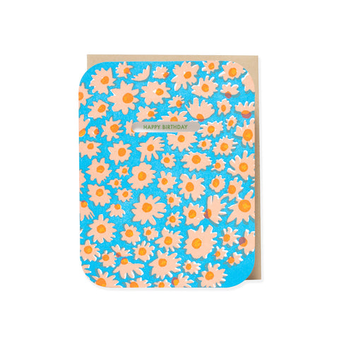 Daisy Path Birthday Card