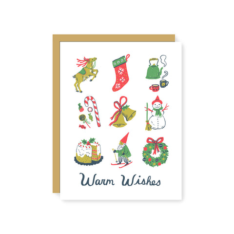 Warm Wishes Charms Greeting Card