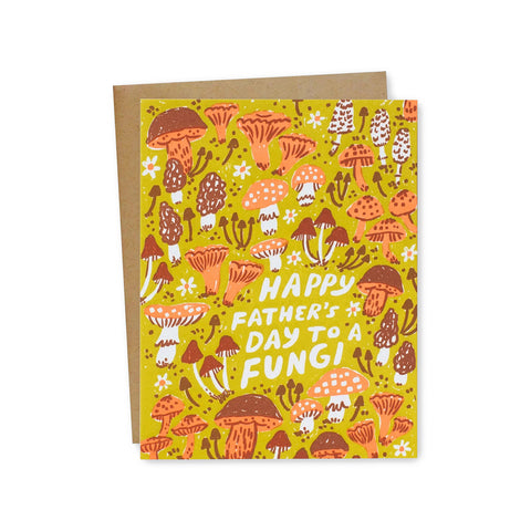 Fungi Father's Day Greeting Card