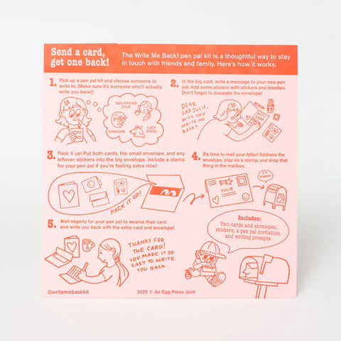 Write Me Back! Pen Pal Kit