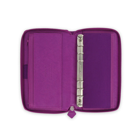 Saffiano Zip Organiser Personal