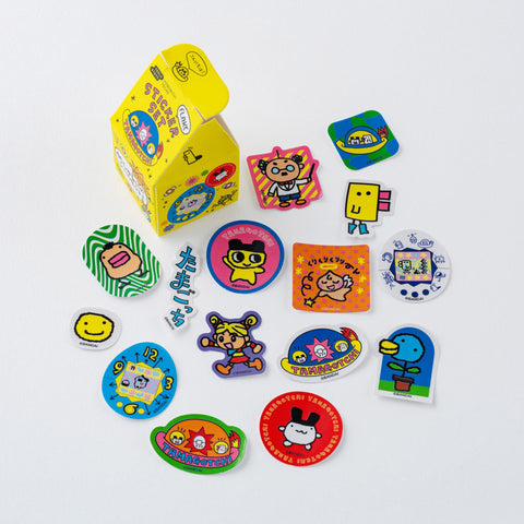 Tamagotchi Flake Stickers Set of 3
