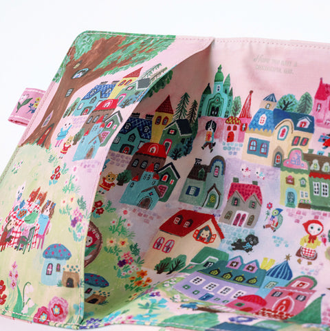 Techo Original A5 Cover White Cat Village