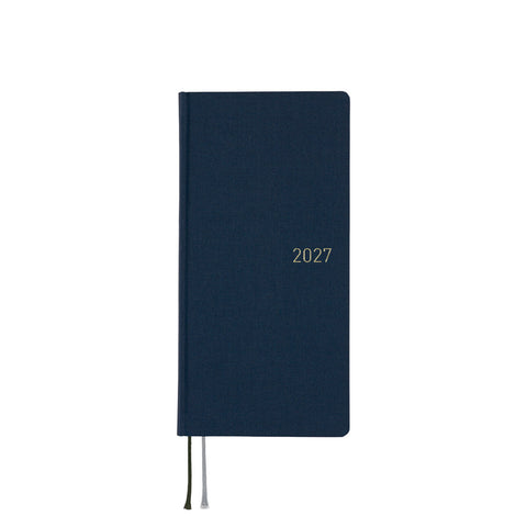 2027 Techo Weeks Planner Midnight Blue