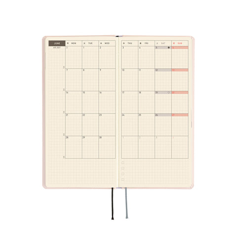 2027 Techo Weeks Planner At The Table