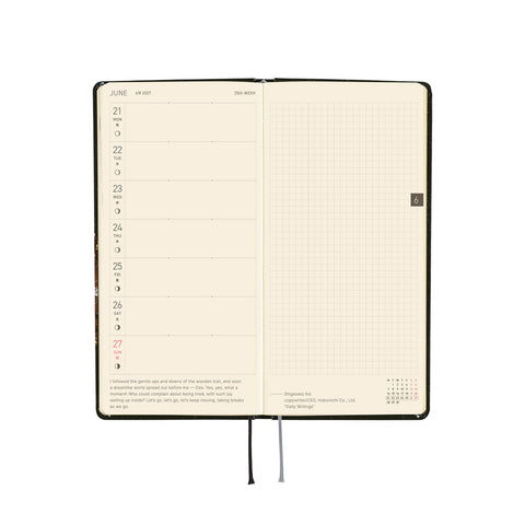 2027 Techo Weeks Planner Starlight