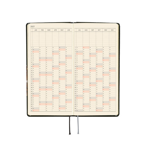 2027 Techo Weeks Planner Starlight