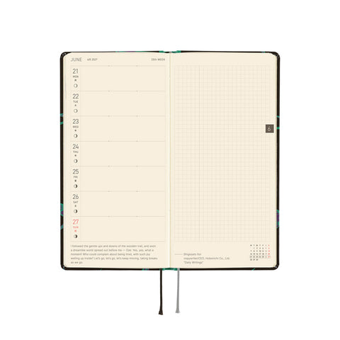 2027 Techo Weeks Planner Lucky Swallow
