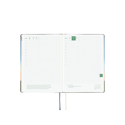 2027 HON A6 Planner String Telephone Until the Moon is Full